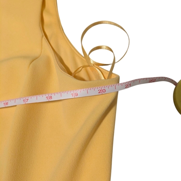 LAUREN by Ralph Lauren - Elegant Yellow Dress - Picture 10 of 11